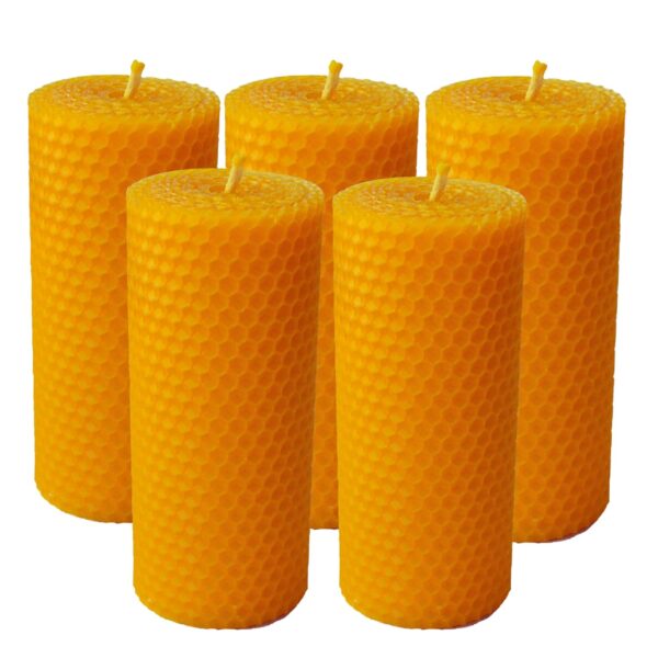 71nZA9-DMXL._SL1500_ Set of 5 Beeswax Candles