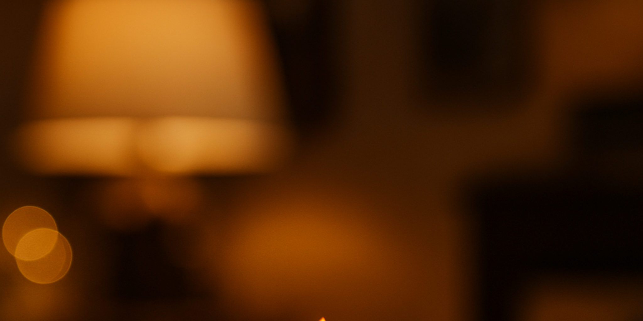 Set of 3 large beeswax candles