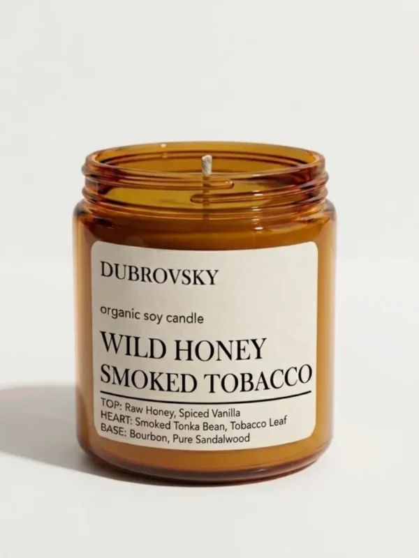 Świeca sojowa Wild Honey Smoked Tobacco